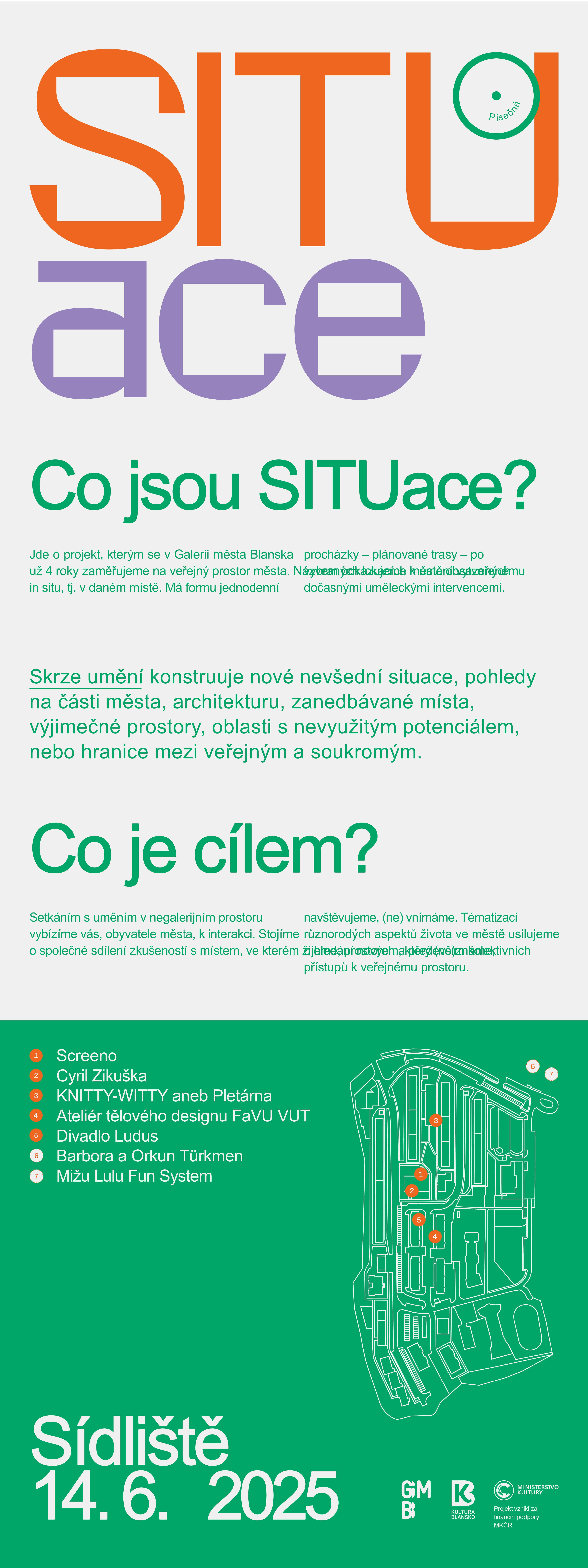 Plakát SITUace 2025